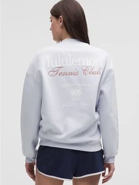 Lululemon Women's Heavyweight Fleece Tennis Club Pullover